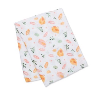 Lulujo ผ้าอ้อมมัสลินคอตตอน Cotton Muslin Swaddle - Birds