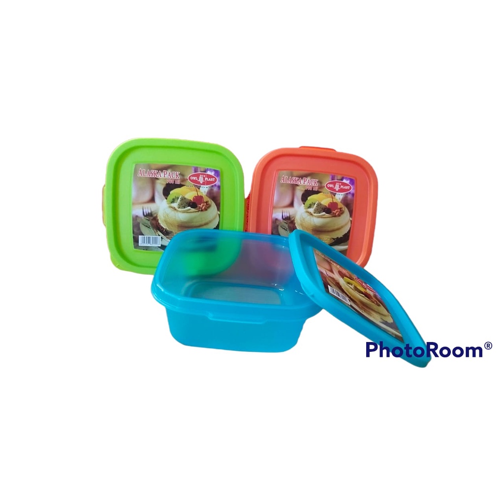 ALSKA PACK 700ml AK700 OWl / กล่องสะดือ / กล่องสะดือ / กล่องพลาสติก OWL