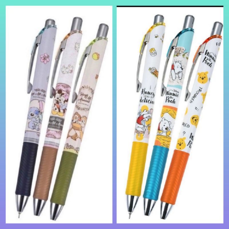 ปากกา Pentel Energel ลายใหม่ Disney แท้ 100%