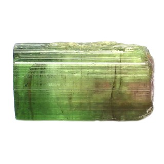 พลอย ก้อน ดิบ ทัวร์มาลีน ธรรมชาติ แท้ ( Natural Watermelon Tourmaline ) หนัก 8.96 กะรัต