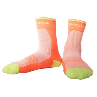 OPTIMA COOLMAX ถุงเท้า size L สี: ส้ม NEON