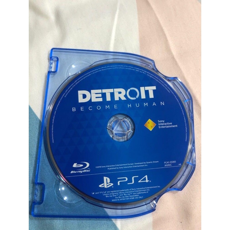 แผ่นเกม ps4 Detroit Become Human ไม่มีกล่อง