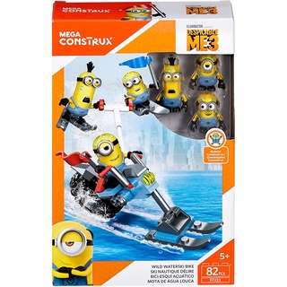 Mega Construx ตัวต่อ มินเนี่ยน Despicable Me 3 Minion Wild Waterski Bike ของแท้