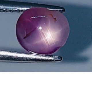 2.17 Ct ไพลิน ดาว สีชมพู แท้ ธรรมชาติ Natural Pink Star Sapphire Round For Fine Jewelry.