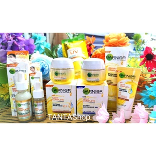 Garnier Skin Naturals Light/Bright Complete การ์นิเย่เพื่อผิวกระจ่างใส ลดฝ้ากระจุดด่างดำ เลือกในช้อยส์ก่อนสั่งซื้อ