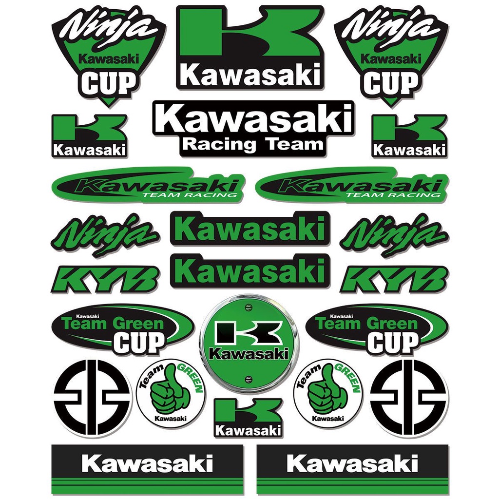 Kawasaki motorcycle stickers VULCAN650S NINJA400 NINJA650 Z250 VERSYS-X 300 Z650 W800 Z650RX Z900 NI