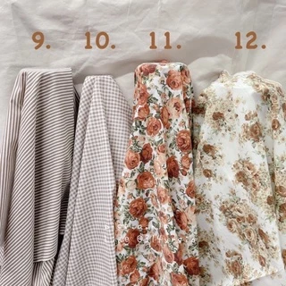 ผ้าปูโต๊ะ ผ้าเอนกประสงค์🧵เย็บขอบกันด้ายรุ่ยให้ฟรี‼️เนื้อดี ผ้านิ่ม ผ้าสีน้ำตาล ผ้าสีเอิร์ธโทน