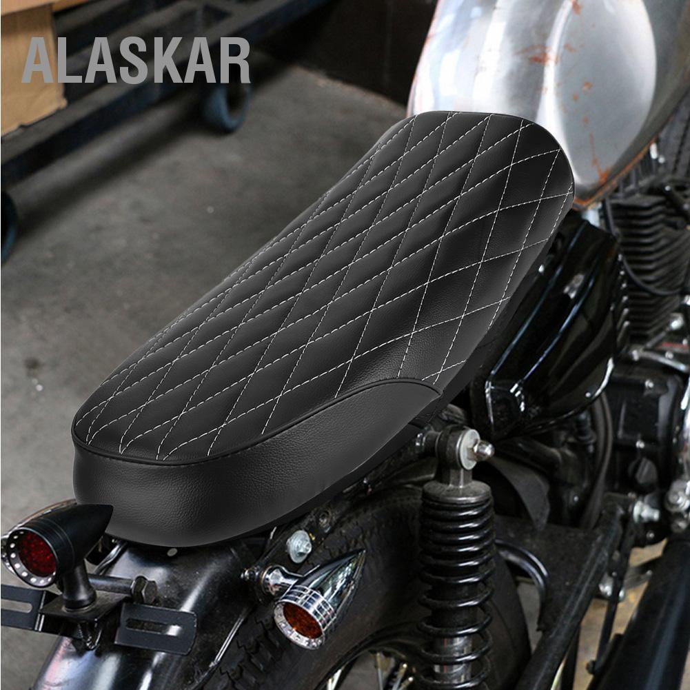 อานเบาะที่นั่งรถจักรยานยนต์ หนัง Pu สไตล์วินเทจ สําหรับ Cb Cl Ax100 Cg125 Alaskar