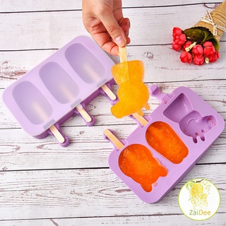 แม่พิมพ์ทำไอติม ซิลิโคนพิมพ์ทำอาหาร แม่พิมพ์ไอศกรีมซิลิโคน food grade plasticIce cream mold