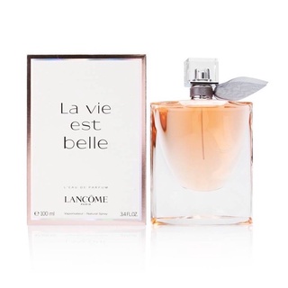 โปรโมชั่น🔥🔥🔥 ซื้อนำ้หอม 1 ขวดแถมทอง 0.1 กรัม 1 แผ่น Lancome La vie est belle Leau de Parfum 100 ml. 📌กล่องซีล