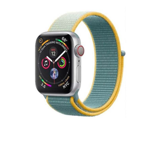 สายนาฬิกาข้อมือ ผ้าไนลอน สำหรับ for Apple Watch Series 7 6 SE 5 4 3 2 1 ขนาด 45มม. 44 มม. 42 มม. 41มม. 40 มม. 38 มม.