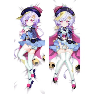 พร้อมส่ง ปลอกหมอนอิงสองด้าน พิมพ์ลายอนิเมะ Genshin Impact QIQI Dakimakura Kawaii 150x50 ซม.