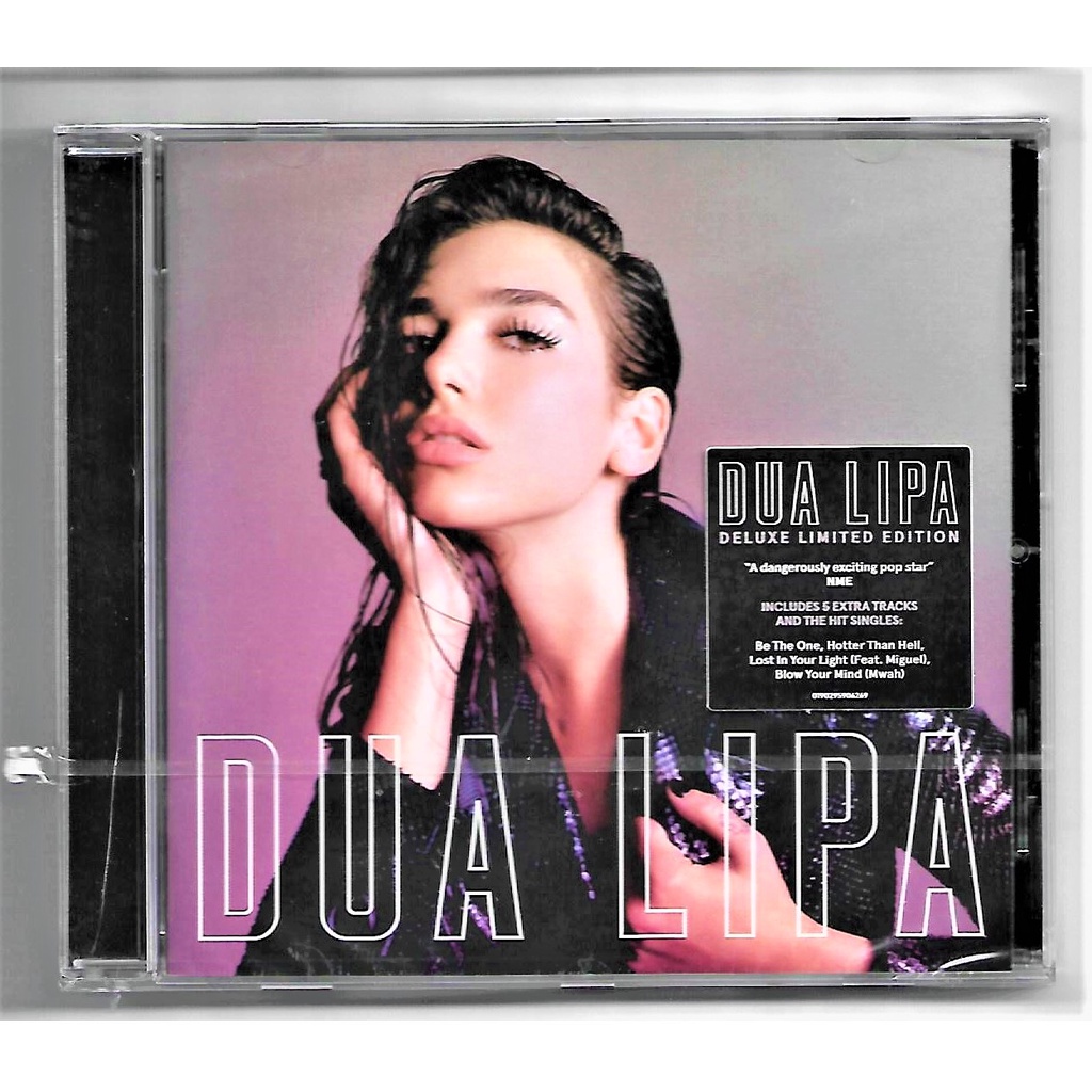 Dua Lipa - Dua Lipa ( Deluxe Limited Edition 17 Track CD ) EU Press