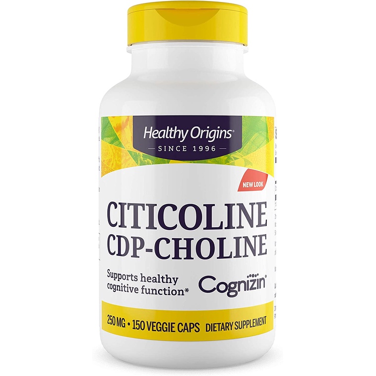 Healthy Origins Cognizin Citicoline 250 mg 150 Capsules