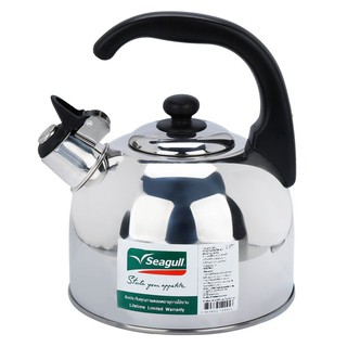 Kettle STAINLESS STEEL KETTLE 2.5L SEAGULL Kitchen equipment Kitchen equipment กาต้มน้ำ กาต้มน้ำนกหวีดสเตนเลส 2.5 ลิตร S