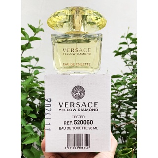 (กล่องเทสเตอร์ แท้💯%) Versace Yellow Diamonde Eau De Toilette 90 ml