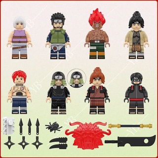 โมเดลฟิกเกอร์ อนิเมะ Ninjago นารูโตะ ของเล่นสําหรับเด็ก