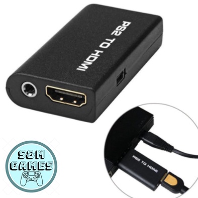 พร้อมส่ง ตัวแปลง PS2 to HDMI Converter ช่วยให้ภาพชัดขึ้น ภาพไม่เเตกจร้า PS2 HDMI ภาพชัดขึ้นกว่าสาย PS2 เป็น HDMI
