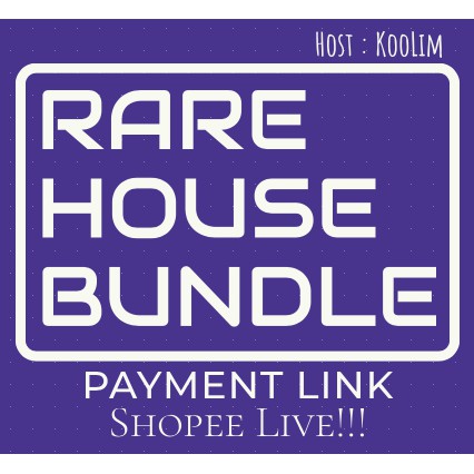 SHOPEE LIVE PAYMENT LINK (LOCK ON LIVE) RM23-RM30