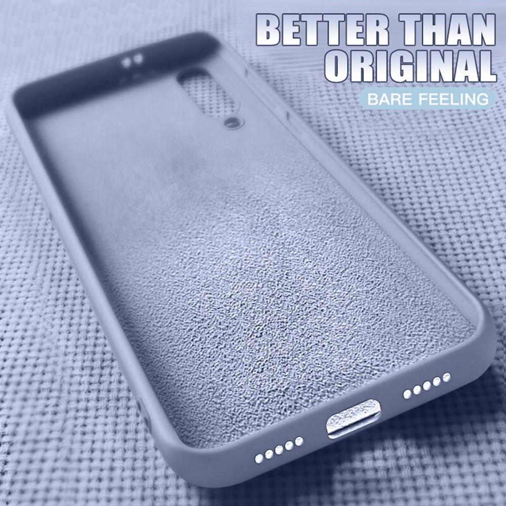 ✨ Xiaomi Mi 9 SE 8 Lite Redmi Note 7 GO 6 Luxury Anti-Dirt Summer Soft Liquid Silicone Phone Case เคสโทรศัพท์มือถือ
