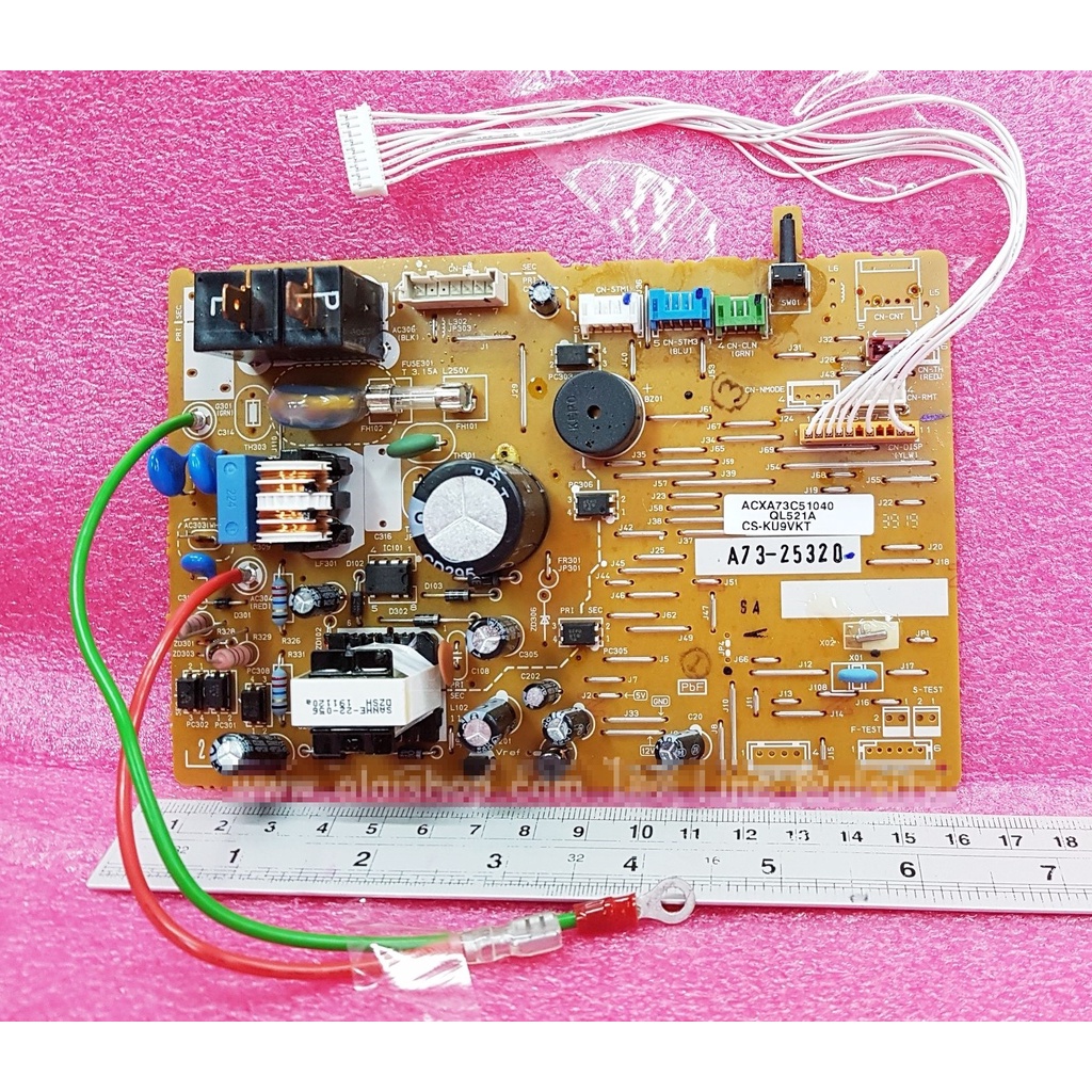 อะไหล่แท้ศูนย์/แผงบอร์ดคอล์ยเย็นแอร์พานาโซนิค/ELECTRONIC CONTROLLER-MAIN/ACXA73C51040/ใช้กับรุ่นCS-K