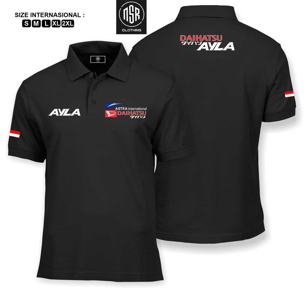 DAIHATSU AYLA POLO SHIRT/AYLA CLOTHES/ เสื้อยืดพรีเมี่ยม AYLA
