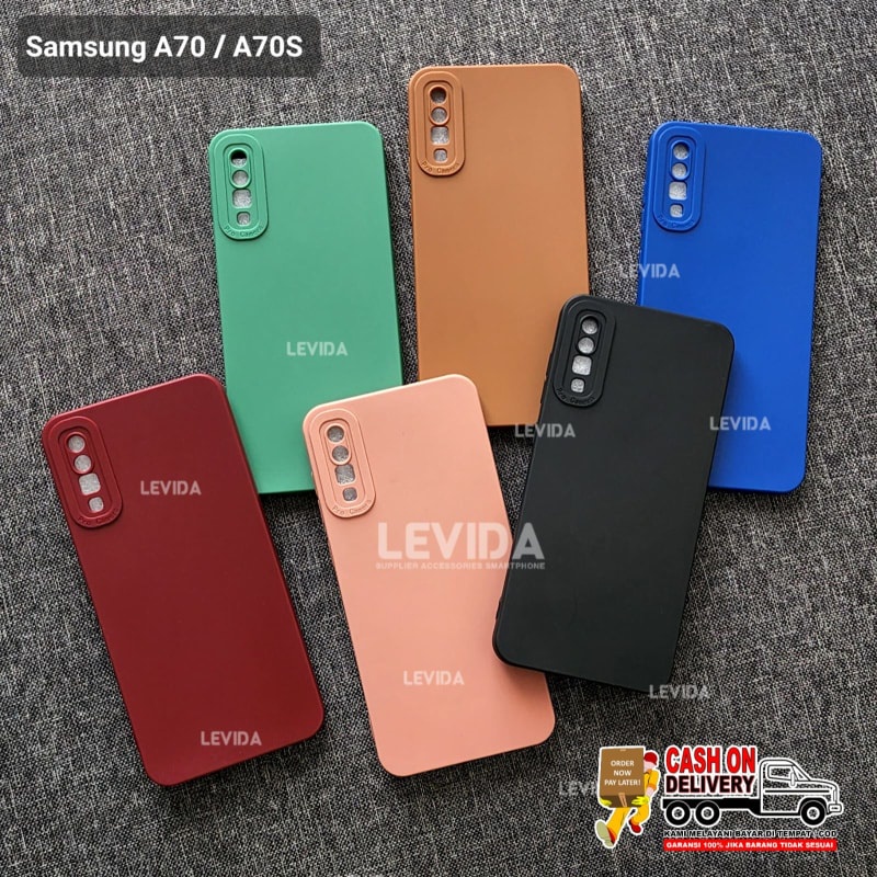 Samsung A70 เคส Samsung A70S กล้อง Macaron Pro