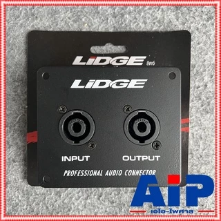 1อัน LIDGE YM-349 เพลทเหล็ก2speakon 8 x9.5cm. เพลทเหล็ก2รู แท็ปลำโพง YM349 YM 349 แท็ปลำโพงเหล็ก2สเปคคอน เพลทเหล็กSPE...