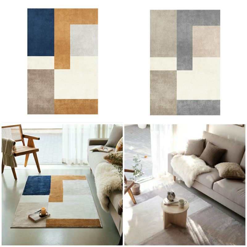 พรมปูพื้น ขนนุ่ม มี 6 ลาย 4 ขนาด (120x160 /140x200 /160x230 /200x300 ) พรม พรมตกแต่ง พรมตกแต่งห้อง พ