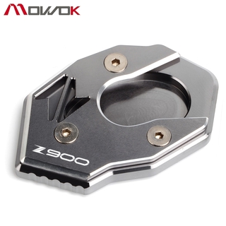 MOWOK มาใหม่ ขาตั้งรถจักรยานยนต์ CNC สีเขียว สําหรับ Kawasaki Z650 Z900 Z900RS 2017-2020