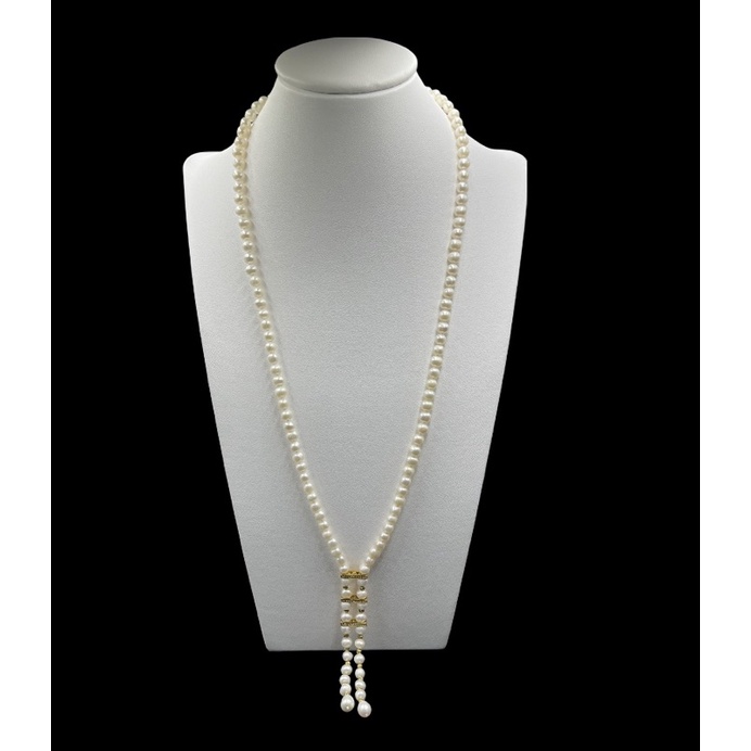 Freshwater pearl ready made necklace. natural pearl necklace for women.