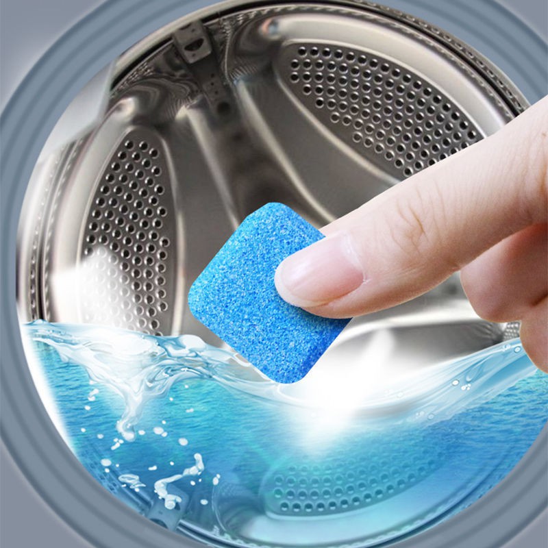 ก้อนฟู่ล้างเครื่องซักผ้า ( 1 ก้อน) ทำความสะอาดเครื่องซักผ้า ล้างถังซักผ้า