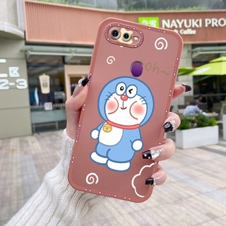 สําหรับ OPPO F9 Pro A7x เคสโดราเอมอน แมว ดีไซน์ใหม่ เคสยางนิ่ม เลนส์เต็มรูปแบบ ฝาหลัง รูปแบบป้องกัน เคสกันกระแทก