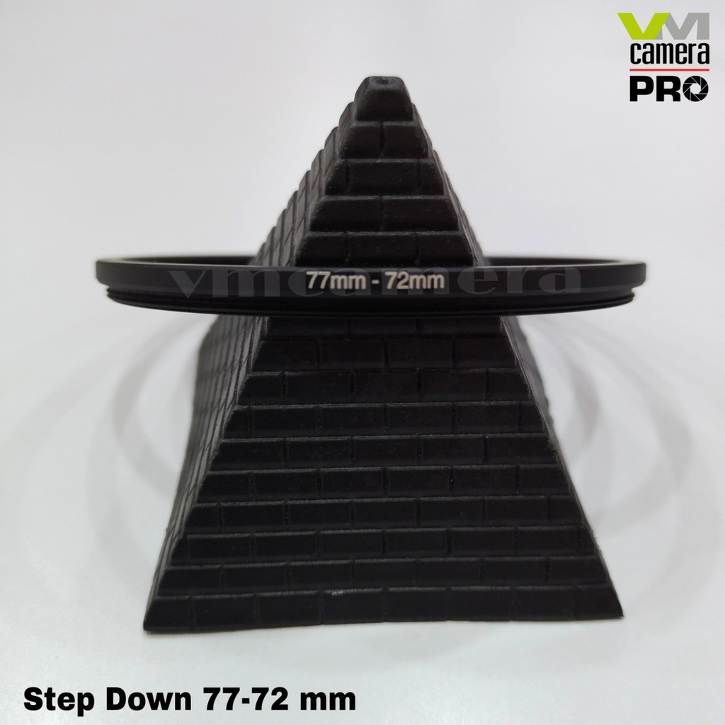 Step ring Down 77-72 mm / แหวนแปลงขนาดหน้าเลนส์