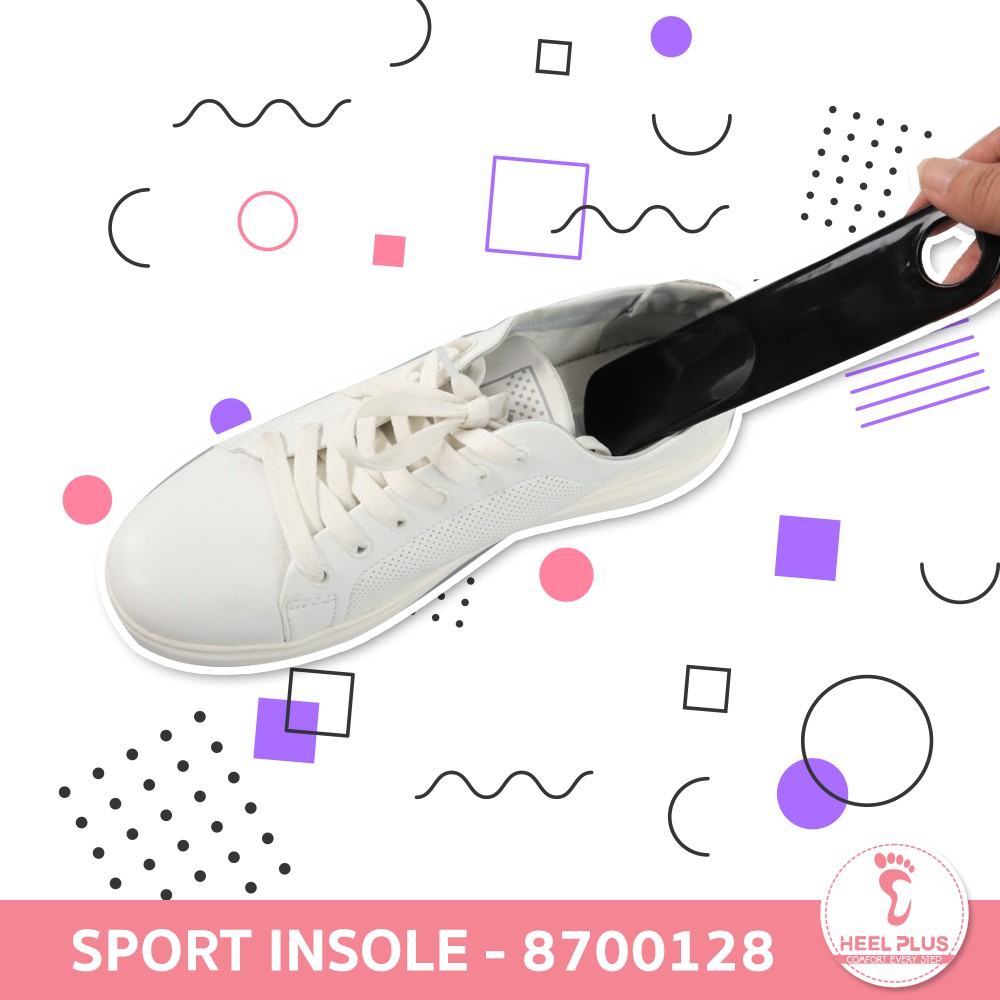 Heelplus ที่ช้อนรองเท้า ไม้ช่วยใส่รองเท้า No.128