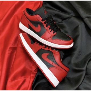 (พร้อมส่ง ของแท้100%) AIR JORDAN 1 LOW REVERSE BRED