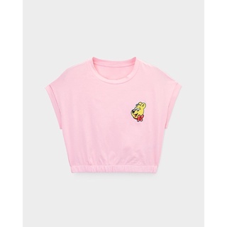 ส่งต่อ Haribo Elastic Waist Crop Top - Pink size M