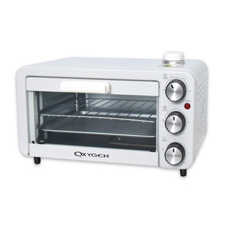 OXYGEN เตาอบ 11 ลิตร KT-09 เตาอบไอน้ำ ปิ้งขนมปัง เตาอบไฟฟ้า oven มอก.1641-2552 รับประกันศูนย์ไทย