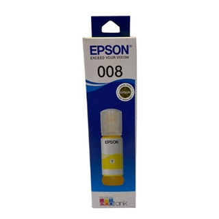 Epson 008 Y น้ำหมึกเติมแบบขวด สีเหลือง ของแท้ 70 ml (T06G400)