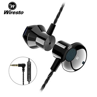 Wiresto หูฟังสเตอริโอพร้อมไมโครโฟน Hd 90 °