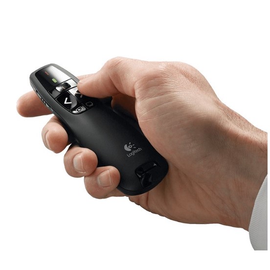 Logitech R400 Laser Presentation Remote (รีโมทพรีเซนเทชั่นไร้สาย) ของ ...