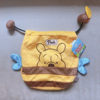 กระเป๋าหูรูด winnie the pooh