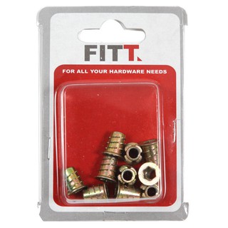 FITT อะไหล่ เฟอร์นิเจอร์ ตัวหนอนฝังไม้ DN-613 10ตัว DRIVING-NUT DN-613 10EA