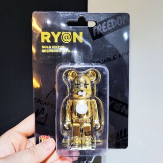 Be@rbrick Ry@n Gold Edition 100% ของใหม่ไม่แกะ​-​Rare-