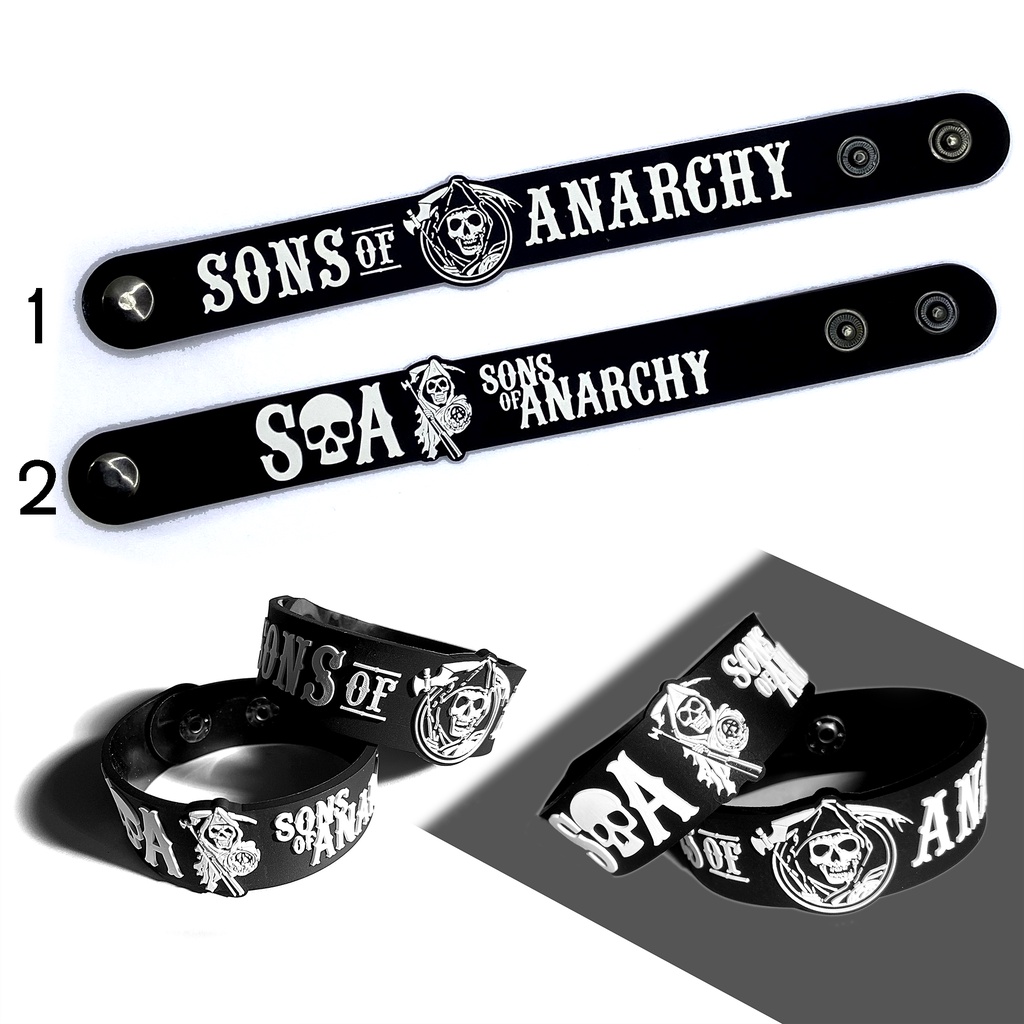 Son of Anarchy ข้อมือยาง Wristband