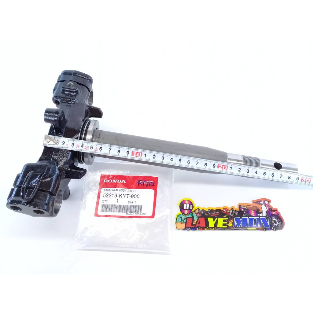 แผงคอ แกนคอ ของแท้เบิกศูนย์ Honda สกูปี้ scoopy-i รุ่นแรกปี 2009-2010 รุ่นไฟเลี้ยวติดแฮนด์ รหัสอะไหล