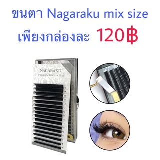 ขนตาปลอม ขนตา mink Nagaraku mix