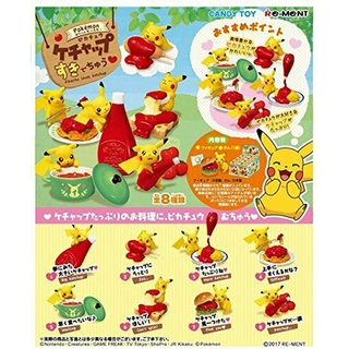 🍅 พร้อมส่ง 🍅 [ขายแยก] Re-Ment Pokemon Pikachu Likes Ketchup (8 แบบ) รีเมนท์ของจิ๋ว โปเกม่อนกับซอสมะเขือเทศสุดโปรด ของแท้