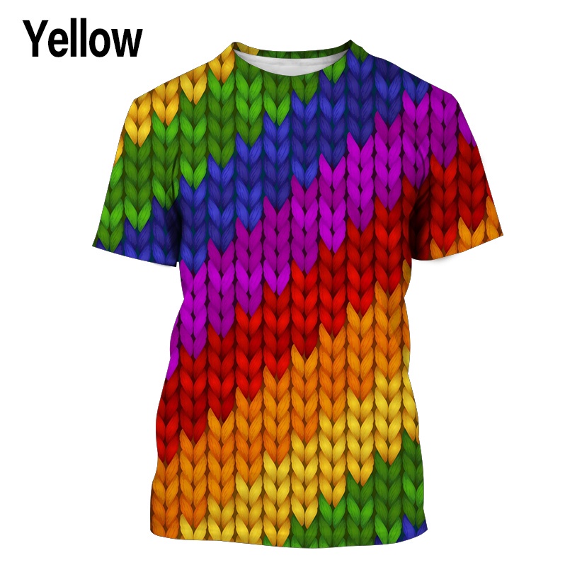 เสื้อยืดแขนสั้น คอกลม ทรงหลวม พิมพ์ลาย LGBT 3 มิติ แฟชั่นฤดูร้อน สําหรับผู้ชาย