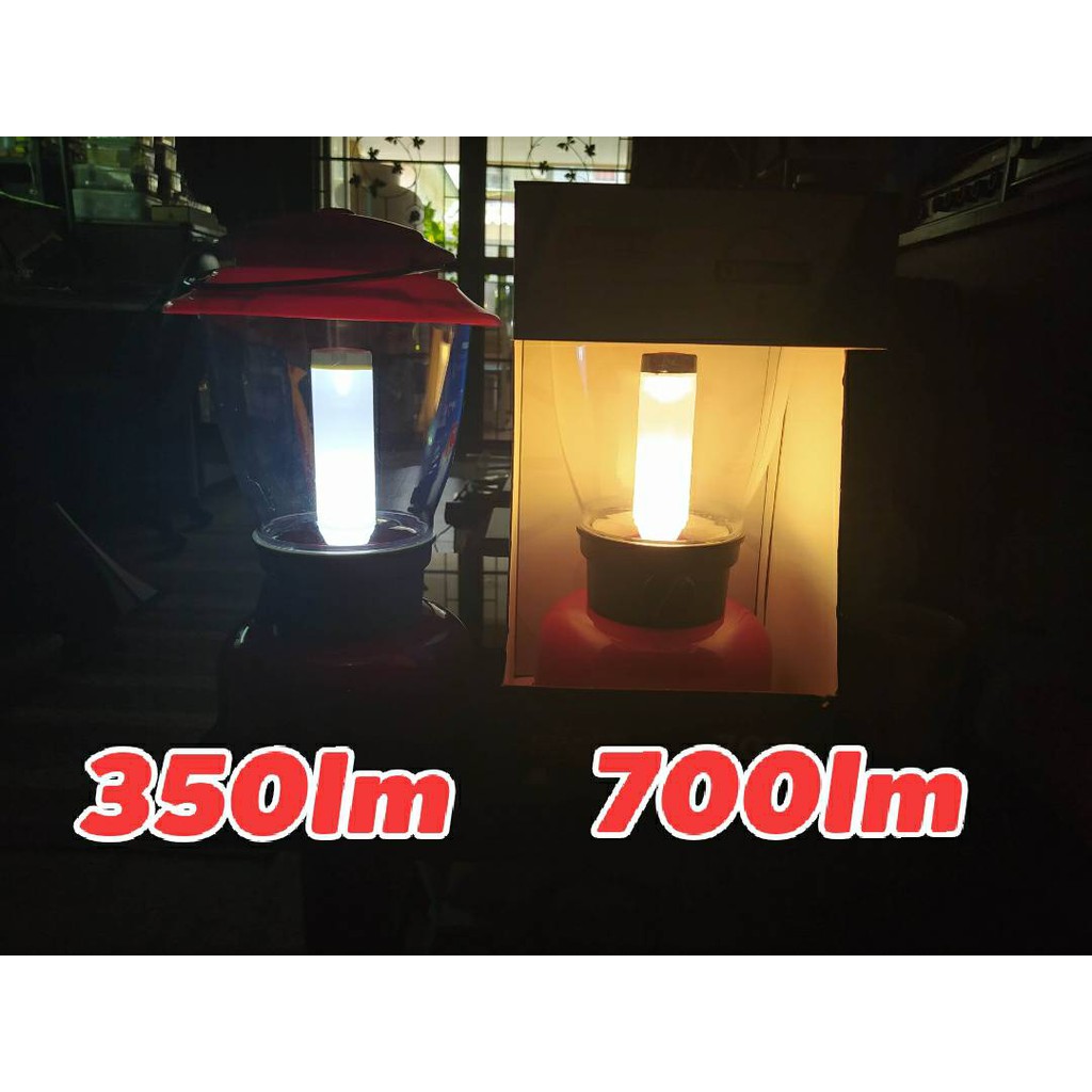 ตะเกียง Coleman LED Lantern CPX 6 Classic XL ขนาดใหญ่ 700 และ 350 Lumen LED Lantern Red NEW ราคา/ตัว